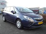 Opel Zafira Tourer 1.4 Edition (bj 2012), Auto's, Opel, Euro 5, 4 cilinders, Blauw, Origineel Nederlands