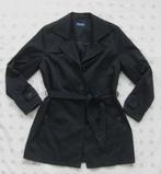 Biaggini jas, trenchcoat, donkerblauw, maat 42, Biaggini, Zwart, Maat 42/44 (L), Ophalen of Verzenden