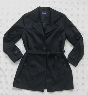 Biaggini jas, trenchcoat, donkerblauw, maat 42 beschikbaar voor biedingen