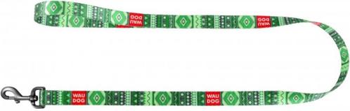 WAUDOG Ethno Green Hondenlijn Nylon 25 mm x 122 cm -30%!!!, Dieren en Toebehoren, Hondenriemen, Nieuw, Hondenriem, Ophalen of Verzenden