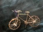FIETS - geconstrueerd uit draad en kralen - ca. 16 cm b, Antiek en Kunst, Ophalen of Verzenden