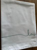Jollein ledikantlaken love you 120x150 2 stuks, Kinderen en Baby's, Dekens, Slaapzakjes en Inbakerproducten, Ophalen of Verzenden