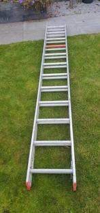 Altrex 2x12 Ladder - 3.28m tot 5.96m, Ophalen, Gebruikt, Ladder, Opvouwbaar of Inschuifbaar