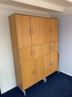 Twee Ikea archiefkasten, 50 tot 100 cm, 25 tot 50 cm, Gebruikt, Meerdere deuren