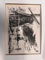 Theo Blankestijn - Zaanse Schans - Molens Litho, Ophalen of Verzenden