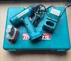 Makita accu boormachine 6201D 9,6V, Doe-het-zelf en Verbouw, Gereedschap | Boormachines, Ophalen of Verzenden, Zo goed als nieuw