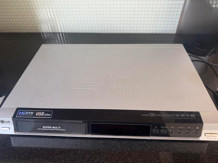Te koop LG HDD/DVD Recorder RH277H  + toebehoren, Audio, Tv en Foto, Decoders en Harddiskrecorders, Gebruikt, Harddiskrecorder