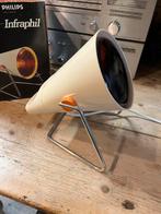 Vintage Philips Infraphil lamp, Ophalen of Verzenden, Gebruikt, Metaal, Minder dan 100 cm