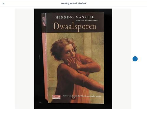 Henning Mankell, 7 boeken, Boeken, Thrillers, Gelezen, Ophalen of Verzenden