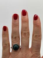 Z858 Prachtige zilveren NE from Denmark ring maat 17,5, Ophalen of Verzenden, X, Met edelsteen, Dame