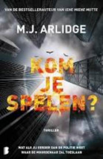 Diverse titels van M.J. Arlidge beschikbaar voor biedingen