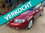 Volvo V50 2.4 Kinetic Youngtimer 1e eigenaar, Auto's, Voorwielaandrijving, Stof, Gebruikt, Zwart