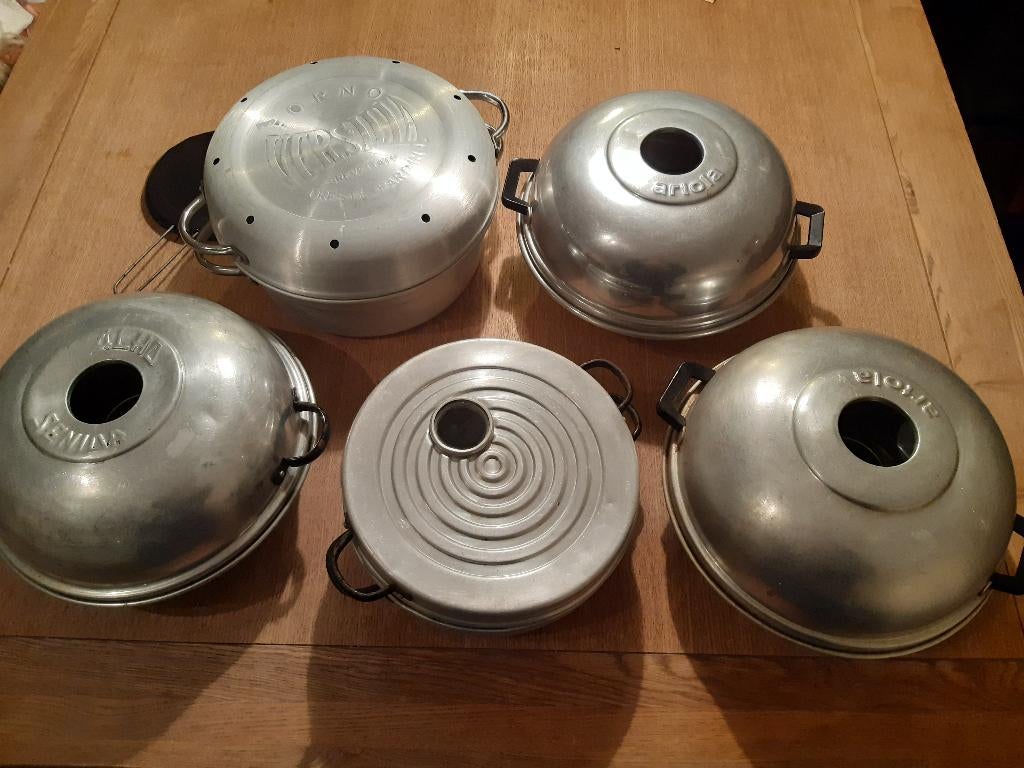 Wonderpan Voor gas of Bbq Vakantie o.a Alho, Huis en Inrichting, Keuken | Potten en Pannen, Ophalen of Verzenden, Gebruikt, Aluminium