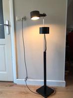 Vintage 1970 lamp vloerlamp van Ronald Homes zwart, Ophalen, 100 tot 150 cm, Metaal, Gebruikt