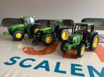 Trio John Deere trekkers 6200 6920S 7920 Siku Ertl Britains, Ophalen of Verzenden, Zo goed als nieuw, Tractor of Landbouw, Britains