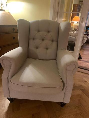 Fauteuil, beige/crème/grijs, Maastricht beschikbaar voor biedingen