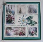 Postzegel kaart met bloemen., Ophalen of Verzenden, Zo goed als nieuw, Overige thema's