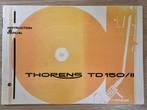 Thorens TD 150/II instructie boekje, Ophalen of Verzenden, Gebruikt, Platenspeler-onderdeel, Thorens