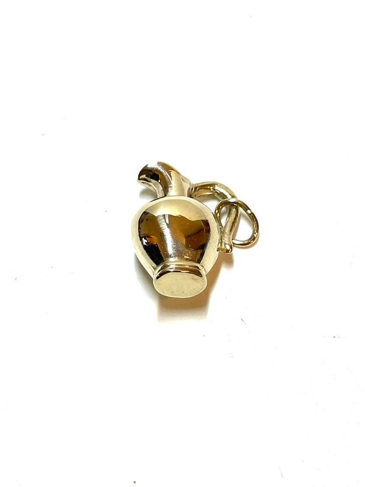 14k gouden hanger, Sieraden, Tassen en Uiterlijk, Kettinghangers, Zo goed als nieuw, Goud, Goud, Overige voorstellingen, Ophalen of Verzenden