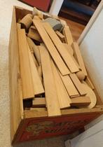 Ouderwetse houten blokkendoos, Ophalen, Gebruikt, Overige merken