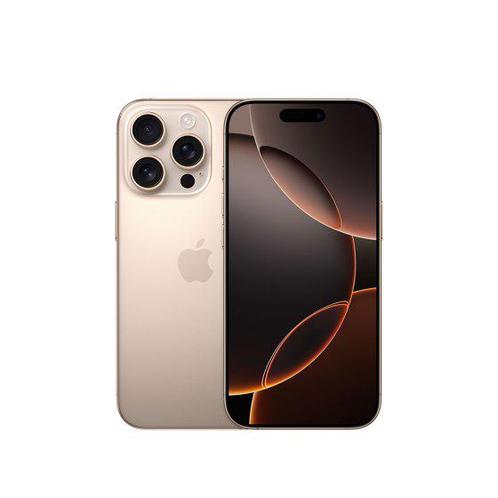 iPhone 16 Pro 128GB Desert Titanium | Nieuw | garantie, Telecommunicatie, Mobiele telefoons | Apple iPhone, Nieuw, 128 GB, Zwart