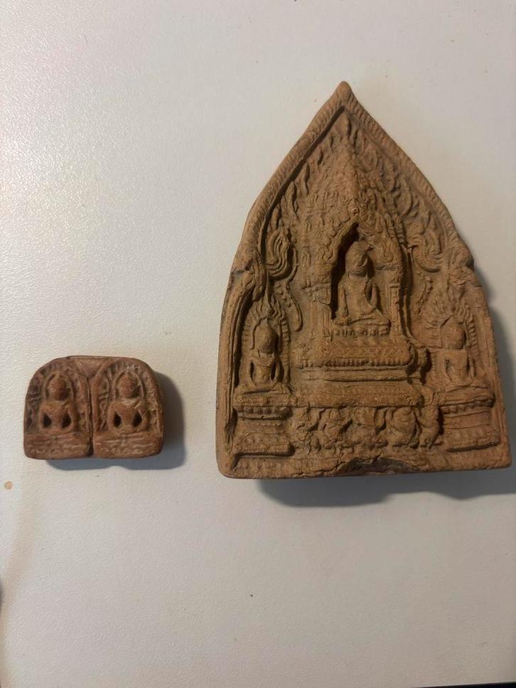 Thaise Amuletten - Boeddha - Antiek - Religieus, Antiek en Kunst, Antiek | Religie, Ophalen of Verzenden