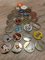 25 w W Muntjes ZIE OMSCHRIJVING, Verzamelen, Winkelwagenmuntjes, Ophalen of Verzenden