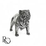 Zilveren Bulldog miniatuur 925 zilver., Antiek en Kunst, Antiek | Goud en Zilver, Ophalen of Verzenden, Zilver