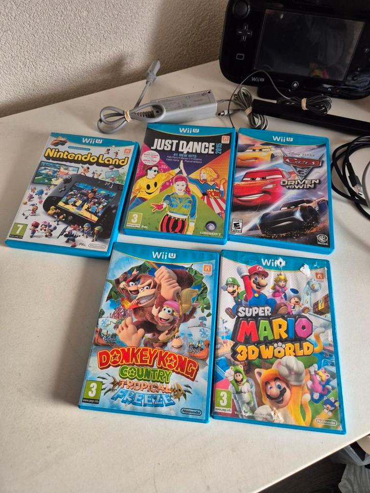 Nintendo Wii U Compleet met Games, Spelcomputers en Games, Spelcomputers | Nintendo Wii U, Ophalen of Verzenden