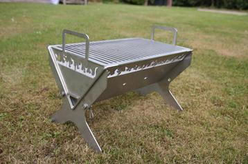 BBQ Compacte camping barbecue 40x25cm beschikbaar voor biedingen