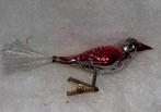 Vintage  Vogel Ornament, Diversen, Kerst, Ophalen of Verzenden, Gebruikt