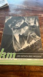 Missionaris Katholieke missie 1947 negers afrika goudkust, Ophalen of Verzenden, 1940 tot 1960, Tijdschrift