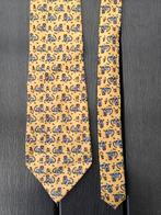 Mooie seide stropdas met Leeuwen patroon, Ophalen of Verzenden, Zo goed als nieuw, Met patroon