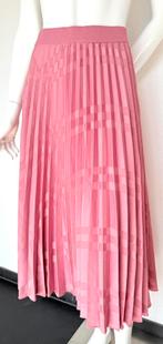 TED BAKER SATIJNEN GEPLOOIDE MIDI ROK (NEW €290) NIEUW💖💖💖, Maat 38/40 (M), Nieuw, Ophalen of Verzenden, Roze
