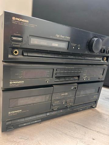 Pioneer Stereo Set - Versterker, Equalizer, Cassettedeck beschikbaar voor biedingen