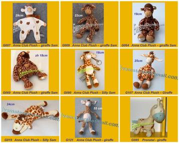 Giraffe Giraf Anna Club Plush Prenatal en andere merken beschikbaar voor biedingen