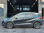 Renault Captur 1.2 TCe Dynamique|AUT|Cruise|Airco|Navi|PDC, Stof, 4 cilinders, Met garantie (alle), Zwart