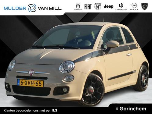 Fiat 500 S 0.9 TwinAir Turbo 80pk AUTOMAAT | BI-XENON | PARK, Auto's, Fiat, Bedrijf, Te koop, ABS, Airbags, Airconditioning, Alarm