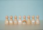 Weer Pegdolls - Handgeschilderd - 8 stuks, Ophalen of Verzenden, Nieuw