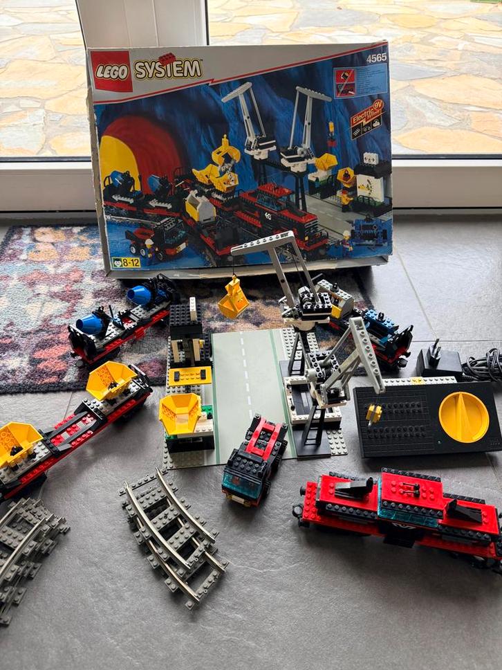 9v lego trein 4565., Kinderen en Baby's, Speelgoed | Duplo en Lego, Zo goed als nieuw, Ophalen of Verzenden