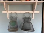 Brocante visnet leefnet visfuik metalen net, Antiek en Kunst, Curiosa en Brocante, Ophalen of Verzenden