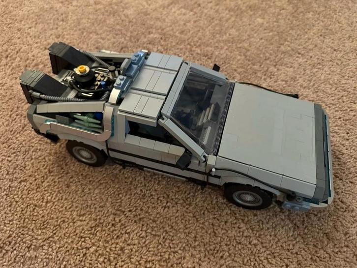10300 Back to the future DeLorean (Lepin), Kinderen en Baby's, Speelgoed | Duplo en Lego, Gebruikt, Lego, Complete set, Ophalen of Verzenden