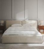 Lennon bed 180x200 + Brook & Wilde Elite matras, Ophalen, Overige materialen, Beige, Tweepersoons