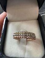 Prachtige 14k gouden ring tricolor | verstelbaar, Sieraden, Tassen en Uiterlijk, Ringen, Ophalen of Verzenden, Zo goed als nieuw