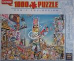 Puzzel 1000 stukjes - Times Square - New York, Hobby en Vrije tijd, Denksport en Puzzels, 500 t/m 1500 stukjes, Legpuzzel, Zo goed als nieuw