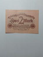 Duitse 2 Mark Darlehnskassenschein 1922, Postzegels en Munten, Bankbiljetten | Europa | Niet-Eurobiljetten, Ophalen of Verzenden
