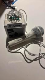 Speaker met microfoon en discolampje, Muziek en Instrumenten, Microfoons, Ophalen, Zo goed als nieuw