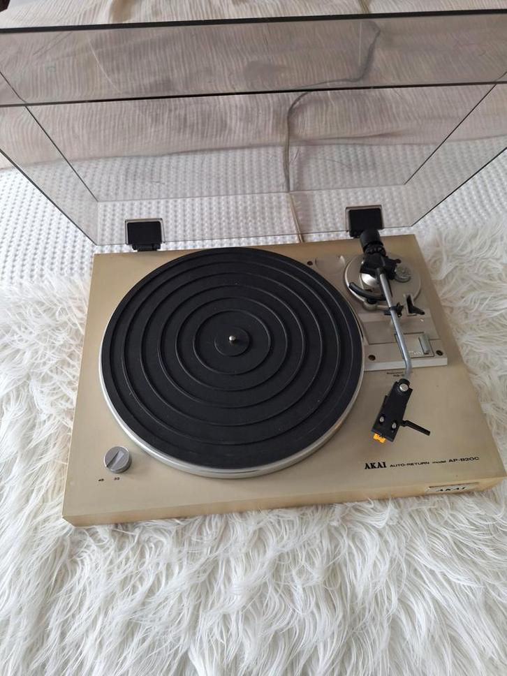 Akai AP-B20C Platenspeler - Vintage Draaitafel, Audio, Tv en Foto, Platenspelers, Gebruikt, Platenspeler, Akai, Automatisch, Ophalen of Verzenden