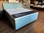 !!!  SANTORINI  ELEKTRISCHE BOXSPRING SHOWMODEL 180X200  !!!, Nieuw, 180 cm, Bruin, Tweepersoons