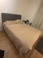 Ikea boxspring Dunstan 160x200, Ophalen, Zwart, Tweepersoons, Zo goed als nieuw